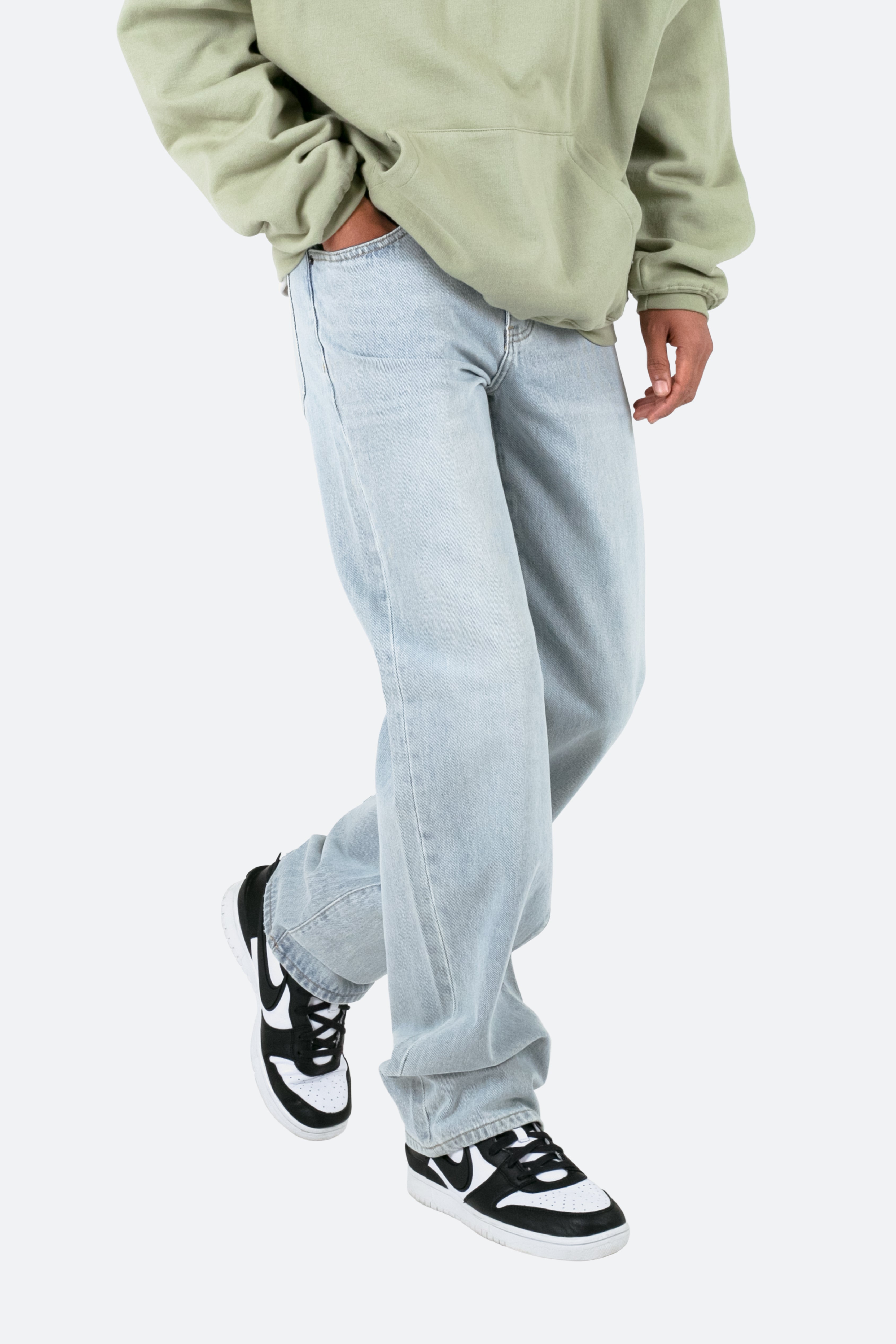 Baggy Every Day Denim - Light Blue