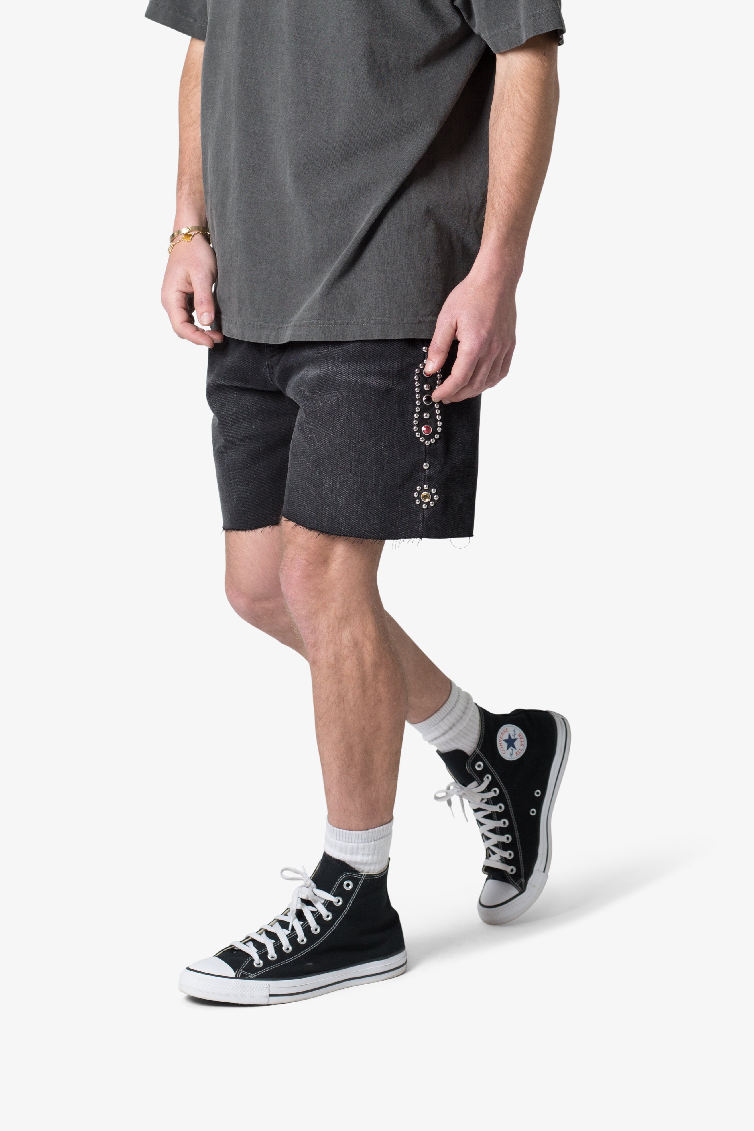 Mojave Denim Shorts - Black