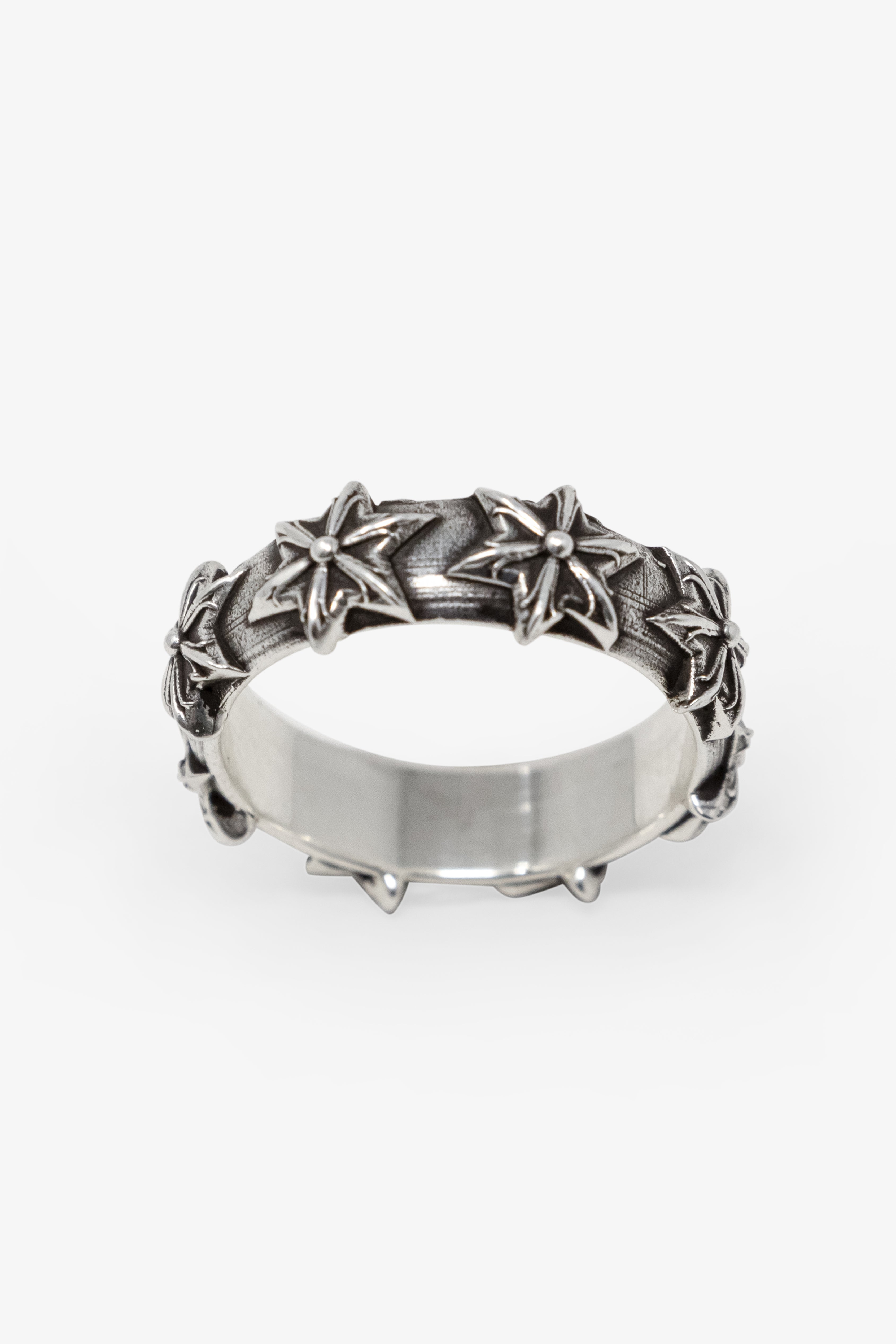 Star Sterling Silver Ring - SIlver