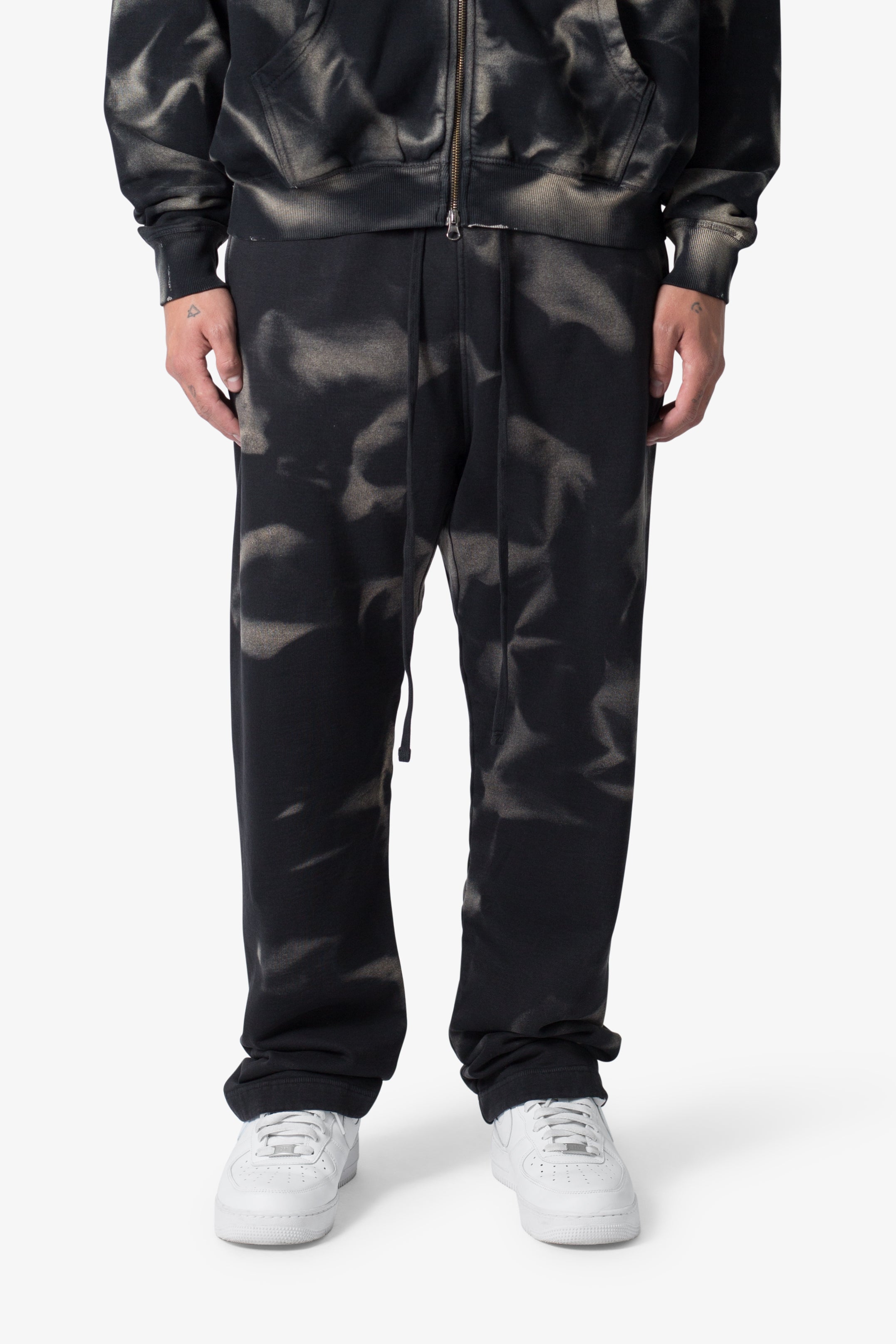 Sun Burned Sweatpants - Washed Black