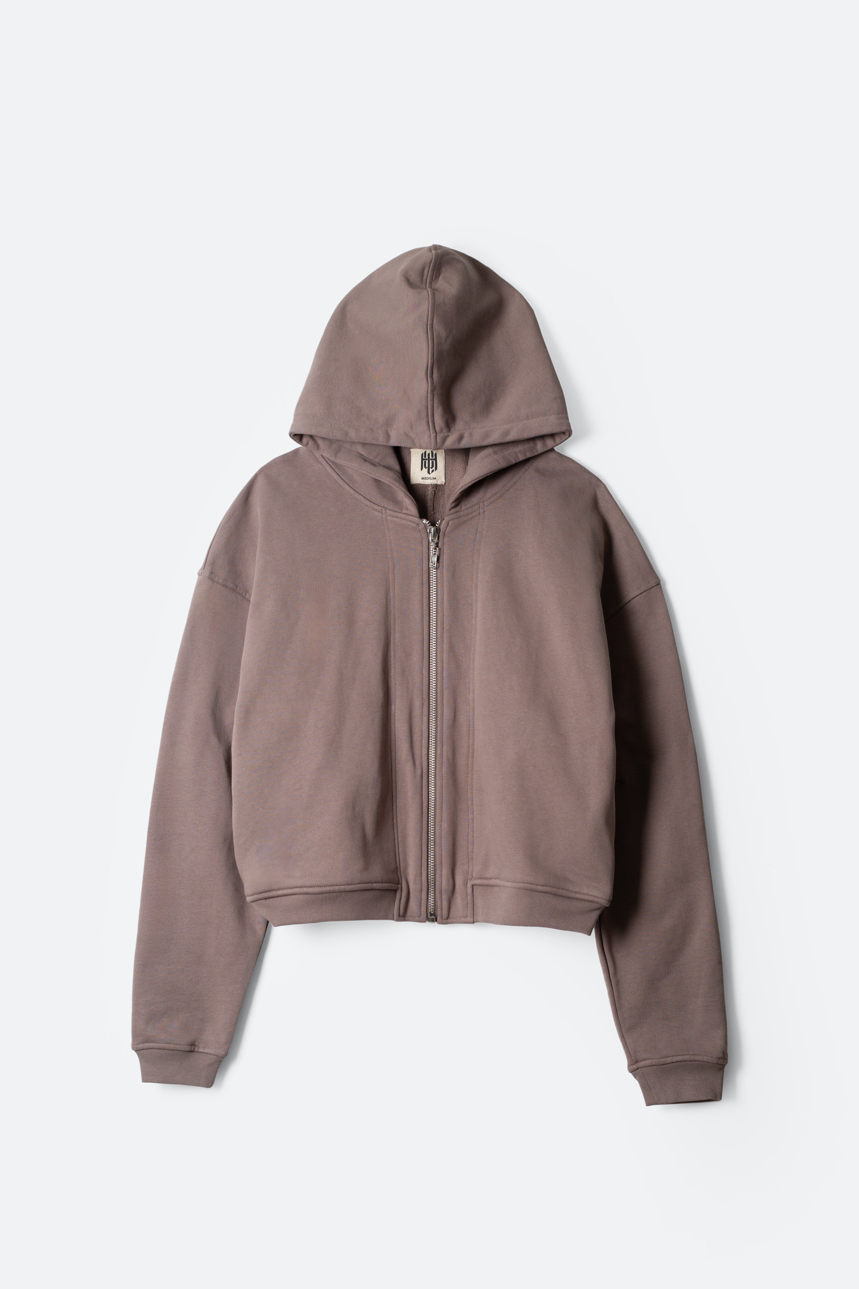 The Perfect Zip Up Hoodie - Grace Gray