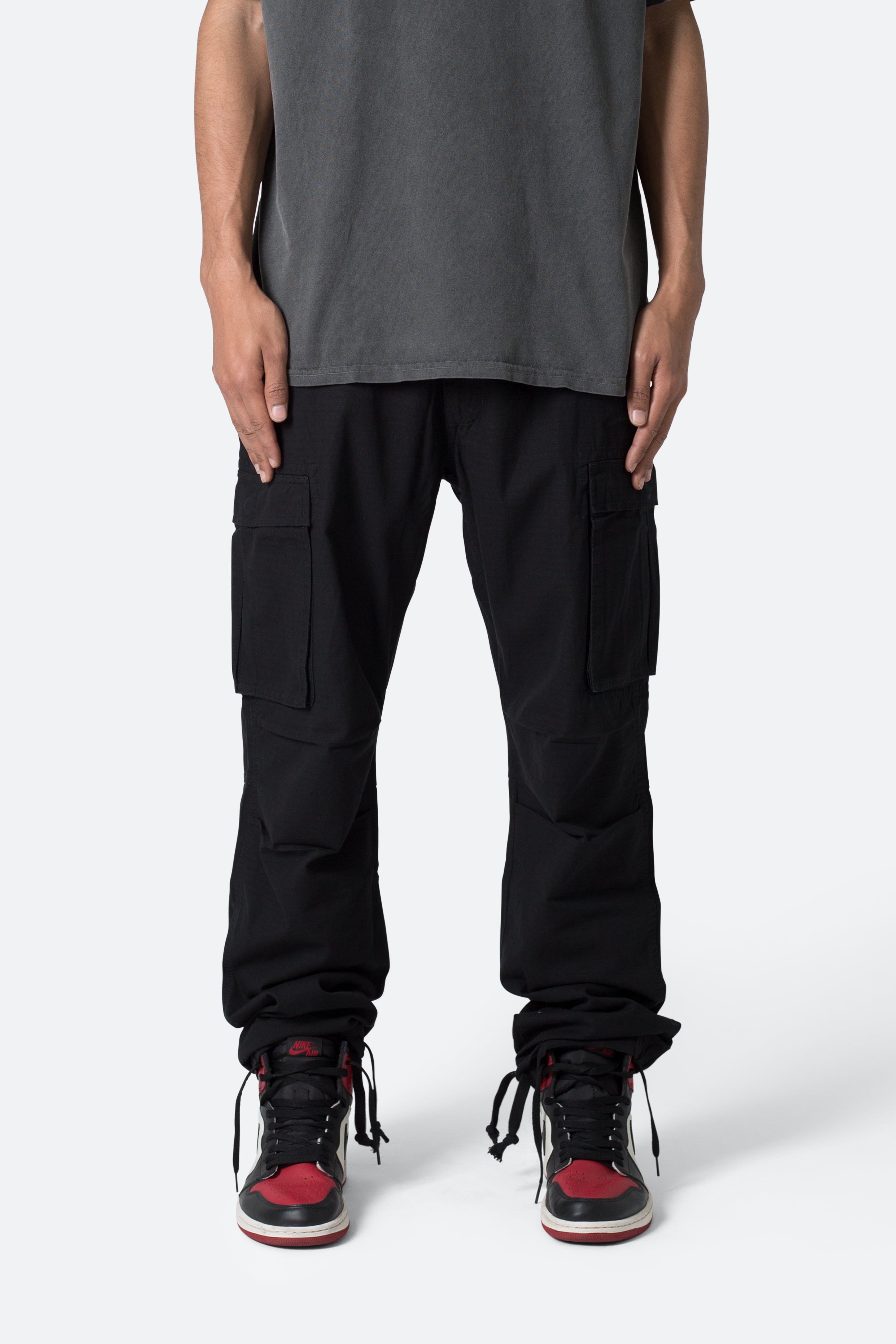 Vintage Cargo Pants - Black