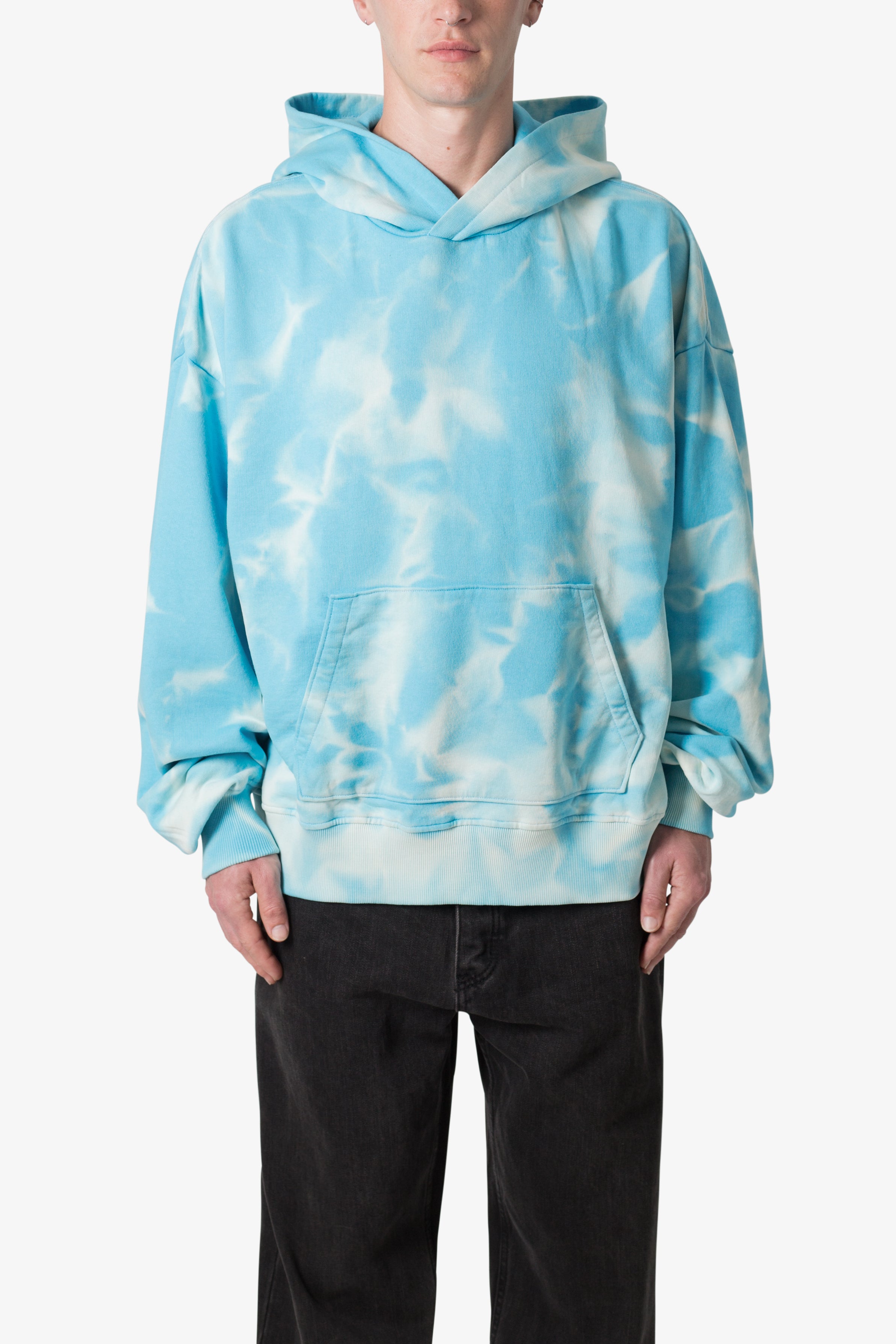 Water Wash Hoodie - Blue