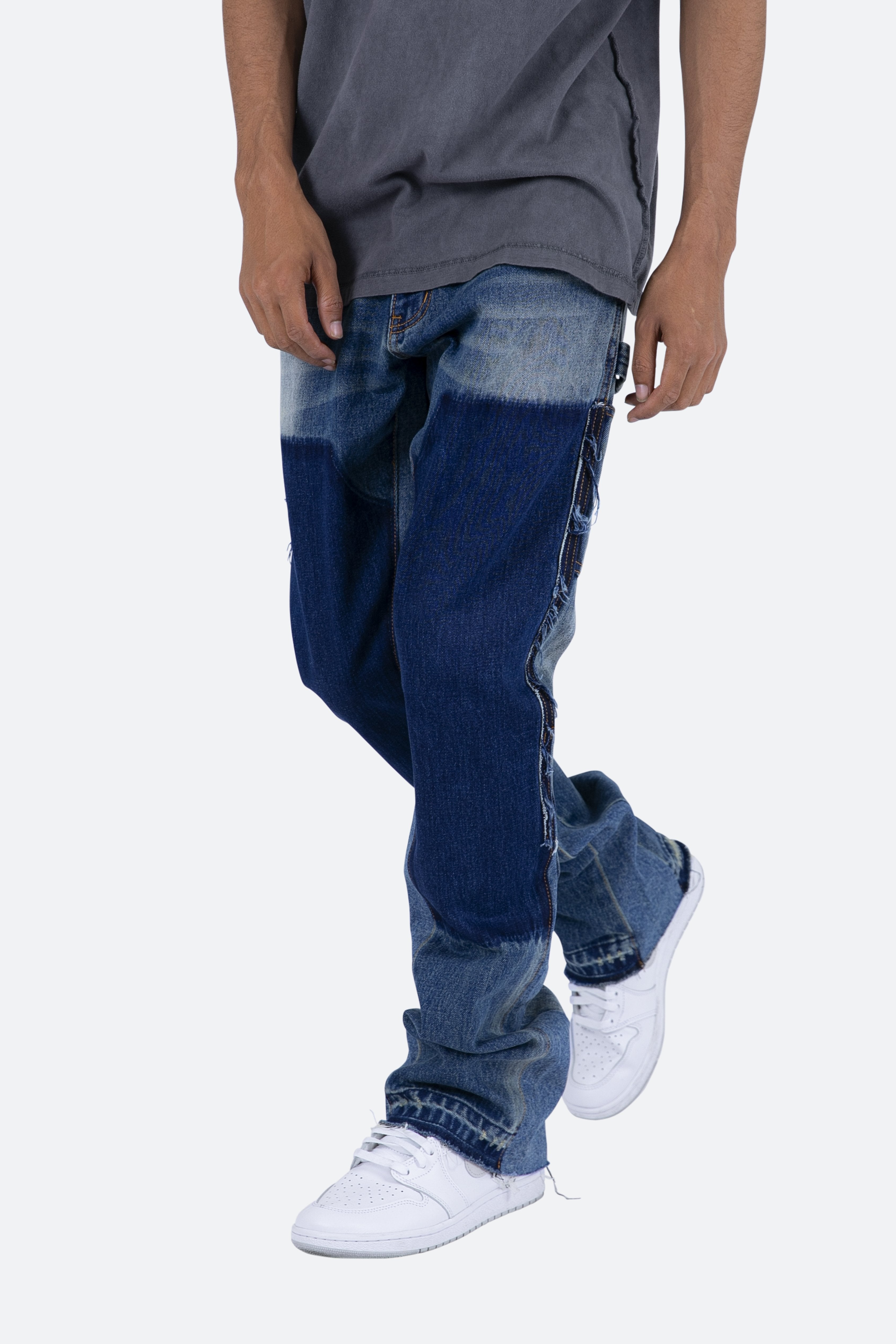 B118 Work Flare Denim - Blue