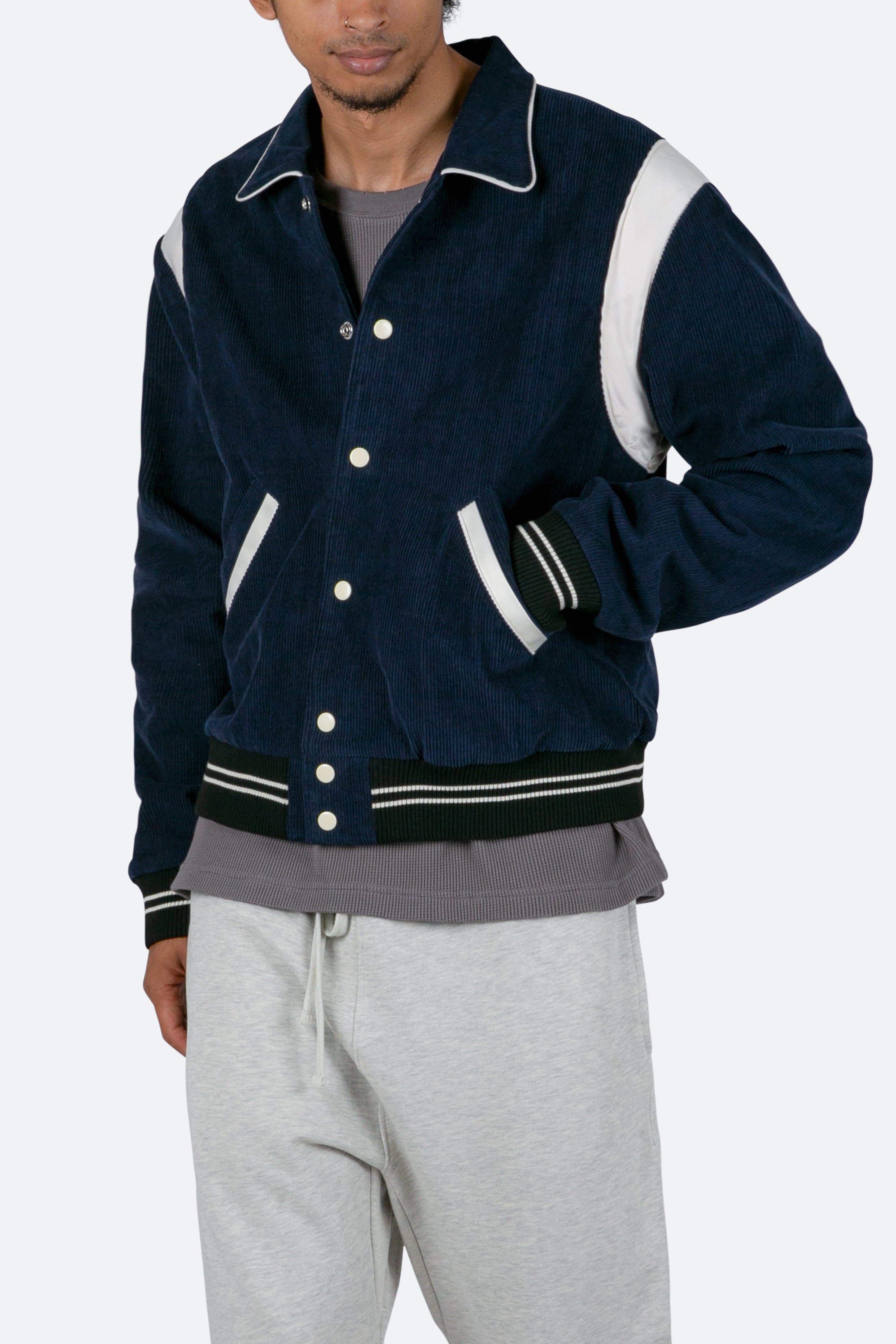 Teddy Jacket - Navy