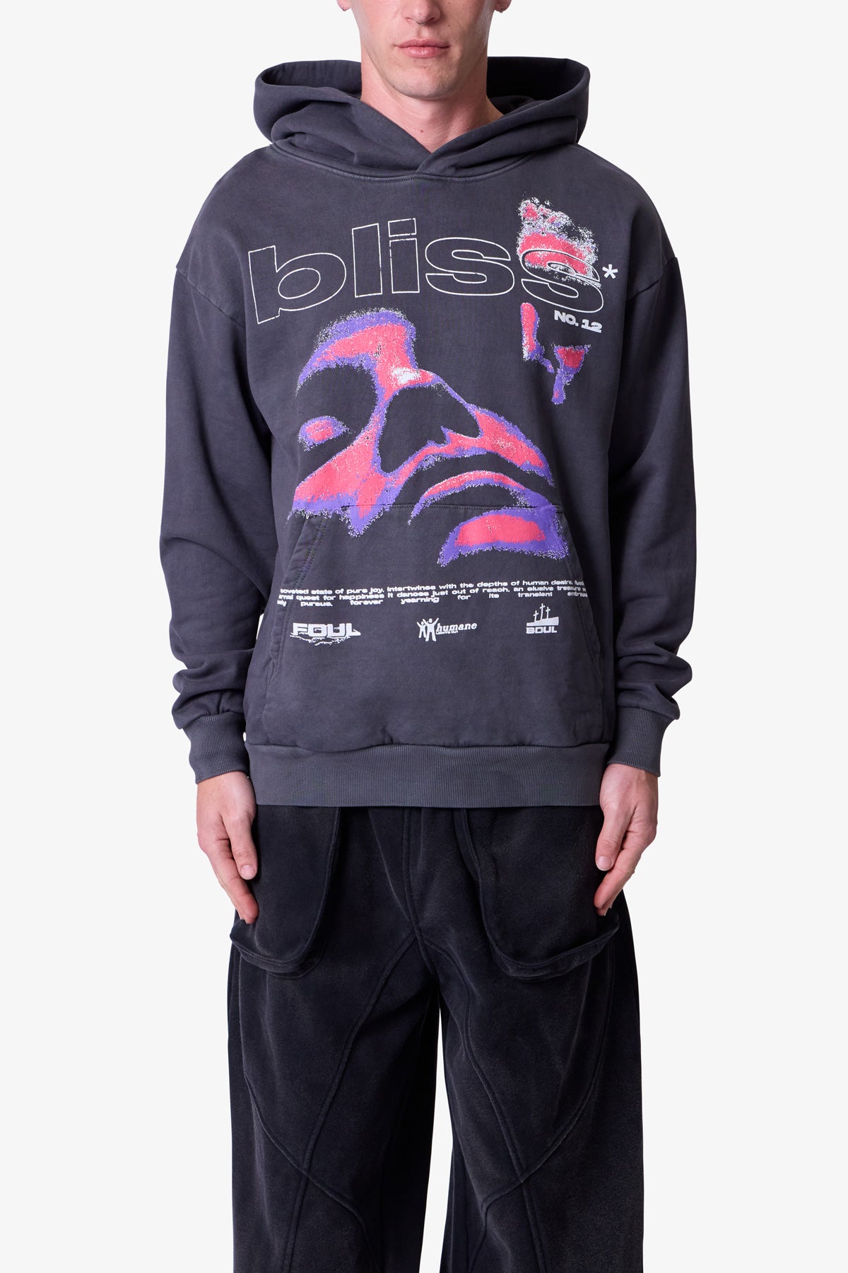 Bliss Hoodie - Washed Black