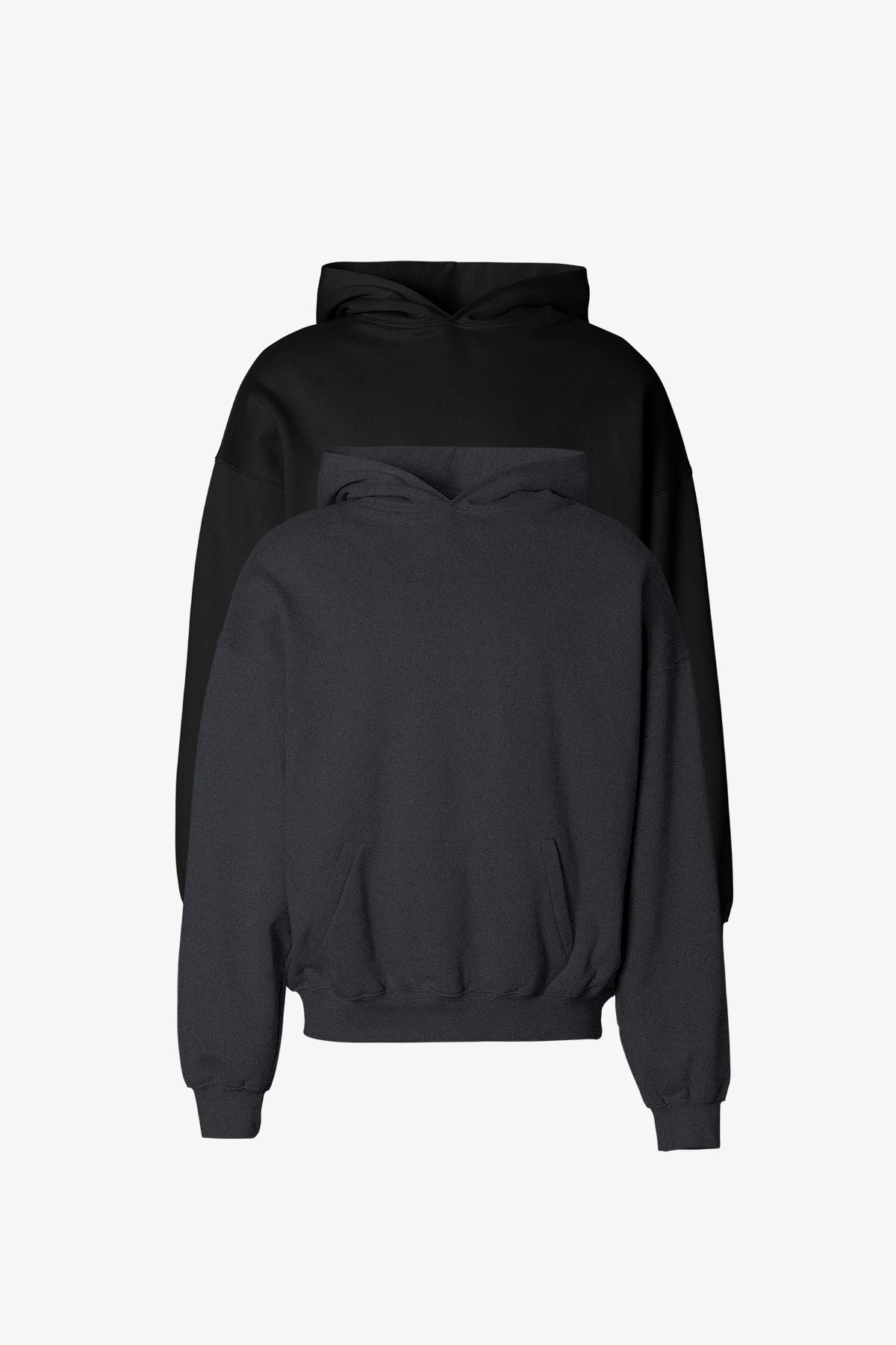 Every Day Hoodie 2 Pack - Black/Washed Black