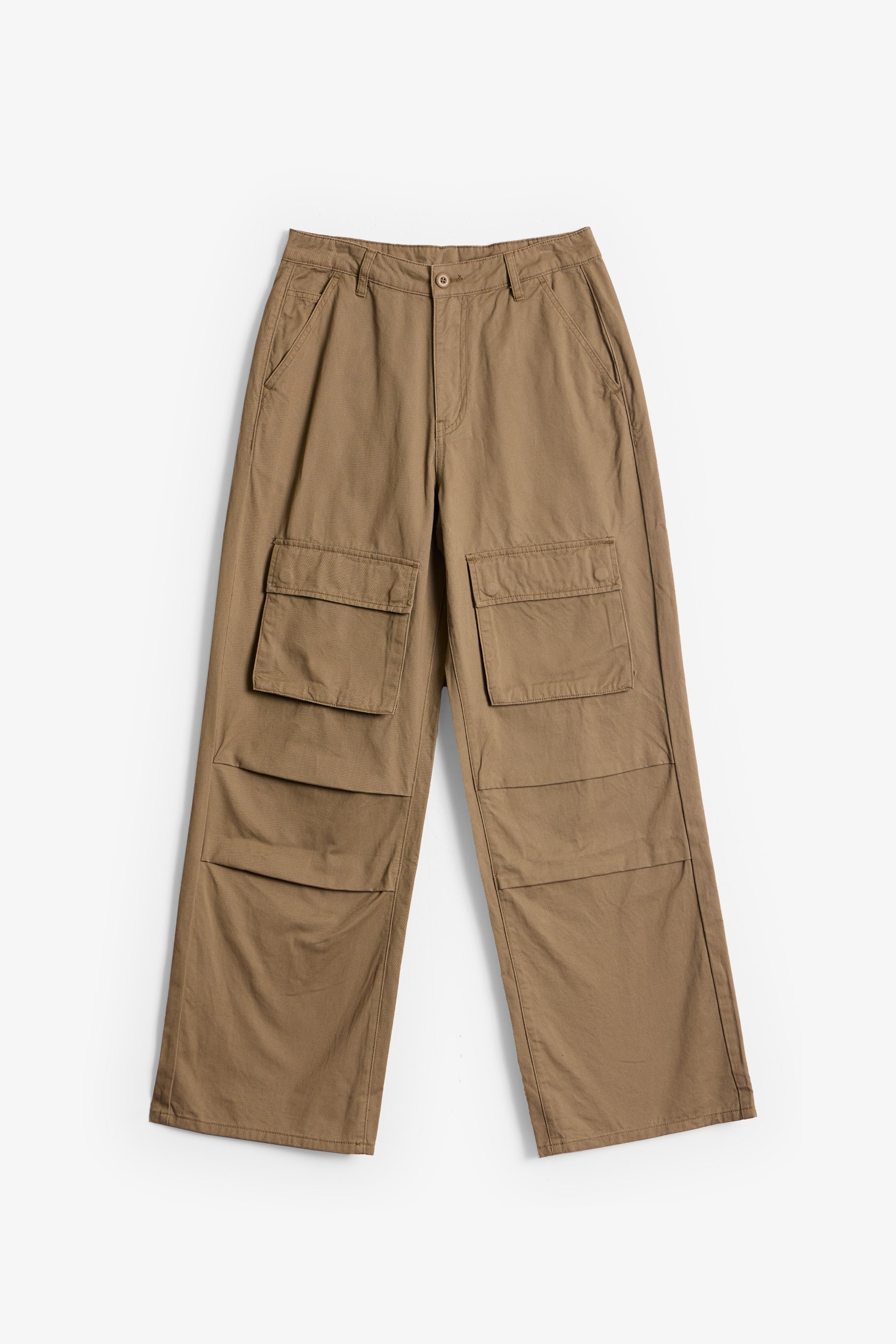 LWH Relaxed Baggy Cargo Pants - Olive