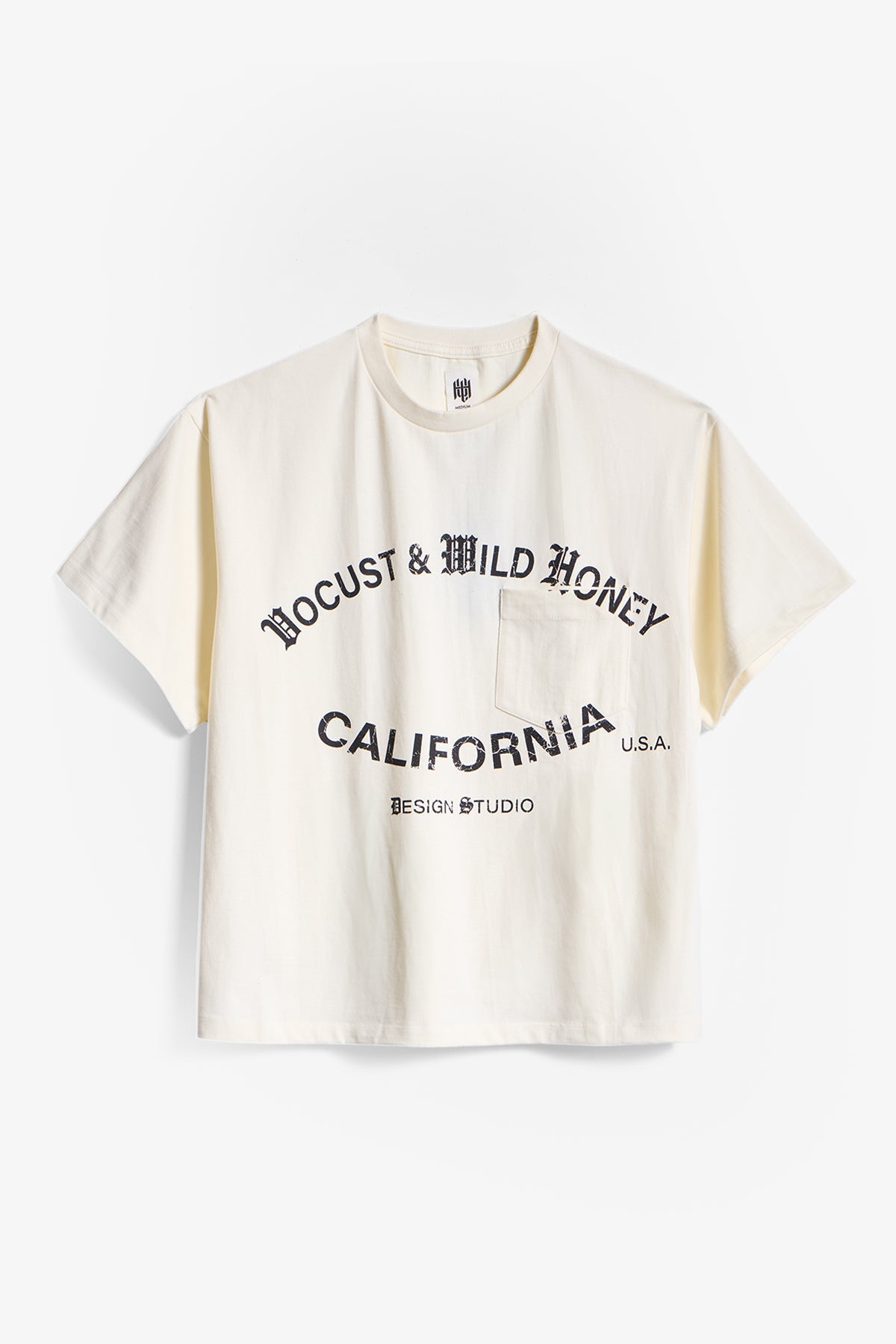 Studio Heavyweight Boxy Tee - Vintage White